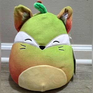 Squishmallows 7.5" Fifi the Fox Pear Fruit Squad Plush
